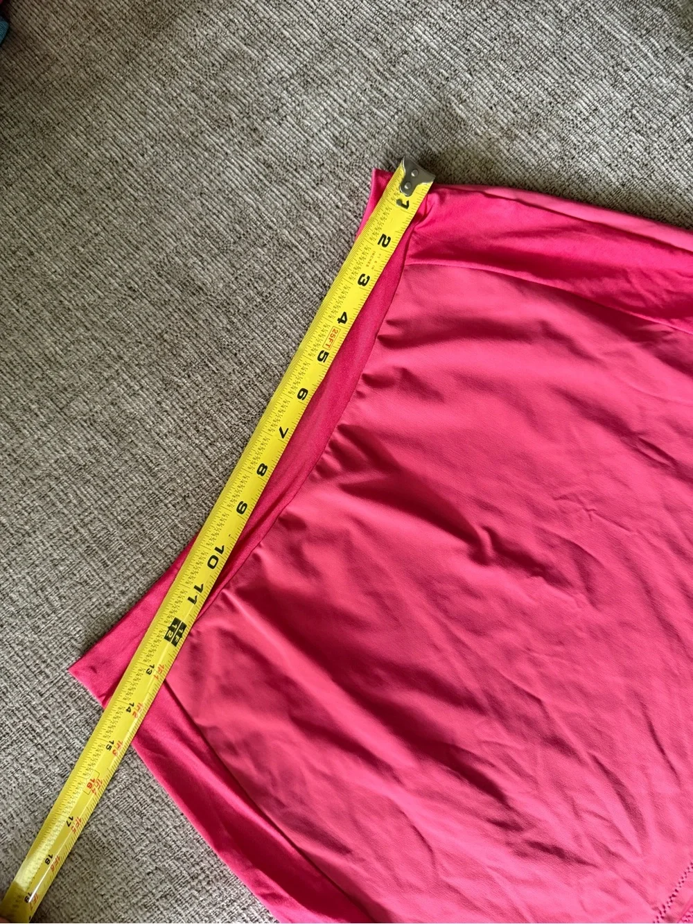 SHAN Les‎ Essentials Hot Pink Swim Skirt Size 8 Made in Canada